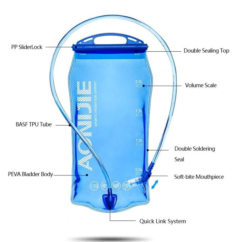 BOTOL MINUM LARI AONIJIE Water Bladder Bag 1,5L